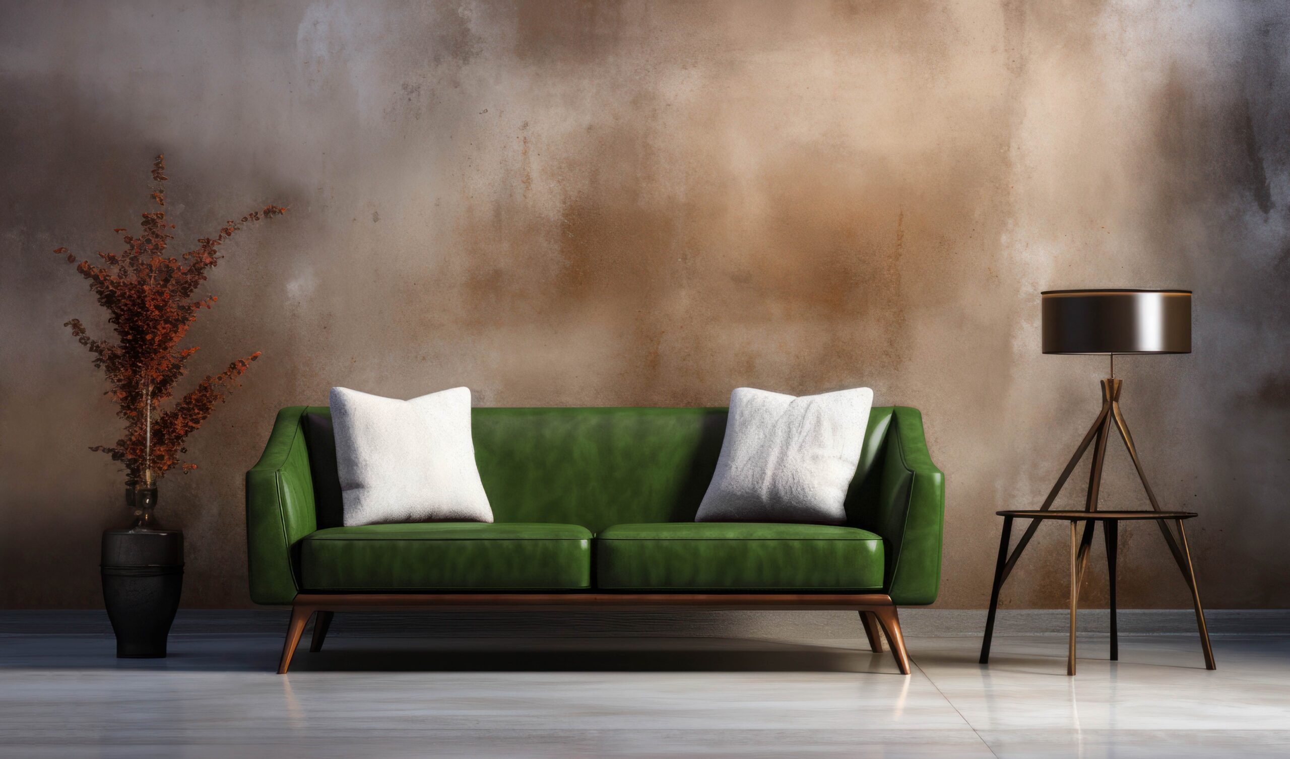 Green Bio Vegan Chesterfield Sofa